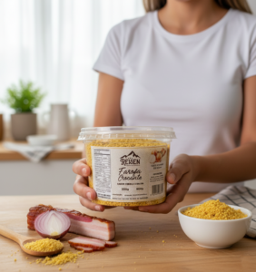 Farofa Crocante Cebola e Bacon Reisen